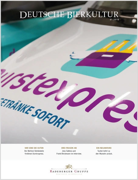 Erste Ausgabe der Mitarbeiter- und Kundenzeitung aus dem Jahr 2018 downloaden.