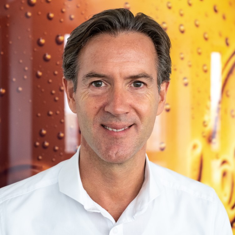 Portrait of Frank Bleckmann, Head of Sales for hospitality and food services
